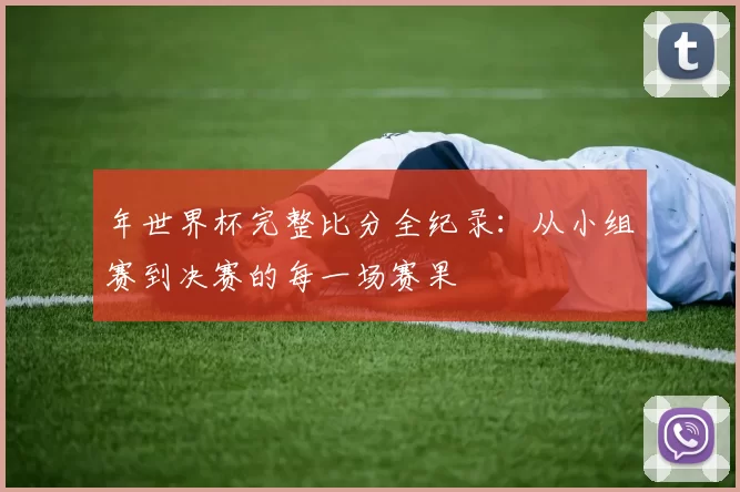年世界杯完整比分全纪录：从小组赛到决赛的每一场赛果