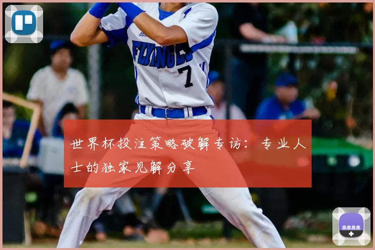 世界杯投注策略破解专访:专业人士的独家见解分享